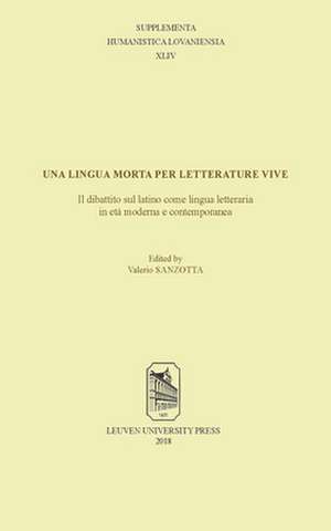 Una lingua morta per letterature vive