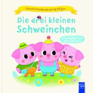 Geschichtenbuch mit Spielfigur - Die drei kleinen Schweinchen de Julie Harman