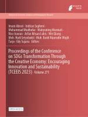 Proceedings of the Conference on SDGs Transformation Through the Creative Economy de Imam Abrori