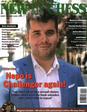 New in Chess Magazine 2022/5: The World's Premier Chess Magazine Read by Club Players in 116 Countries de Dirk Jan Ten Geuzendam