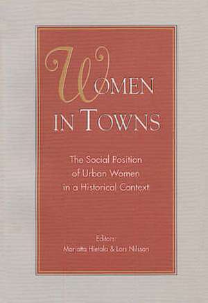 Women in Towns de M. Hietala