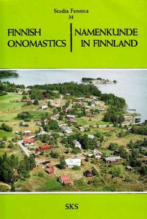 Finnish Onomastics de H. Leskinen