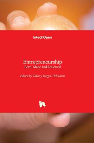 Entrepreneurship de Thierry Burger-Helmchen