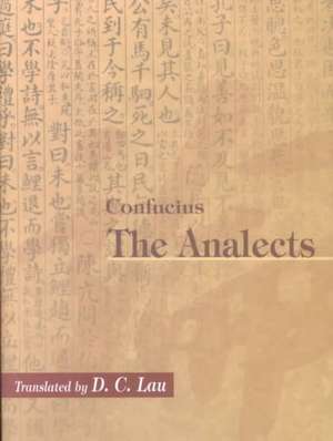 Confucius: The Analects de D. C. Lau