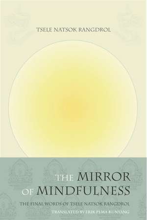 The Mirror of Mindfulness de Tsele Natsok Rangdrol