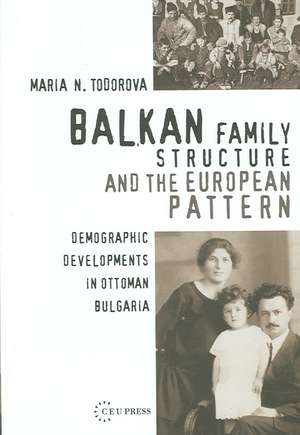 Balkan Family Structure and the European Pattern de Maria N. Todorova