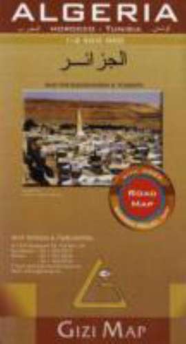 Algeria Road Map 1 : 1 250 000