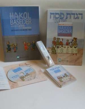 HaKol Baseder Haggadah Kit: A Treasury of Activities for the Passover Seder de Michael Toben