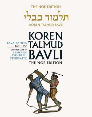 Koren Talmud Bavli: V: Bava Kamma Part 2, English de Adin Steinsaltz