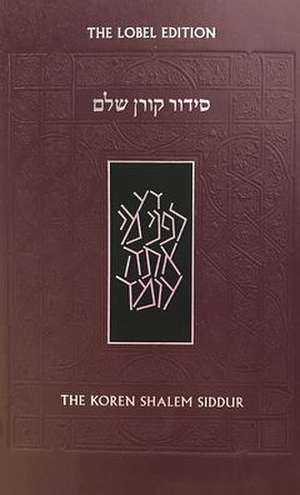 Koren Shalem Siddur, Sepharad de Koren Publishers