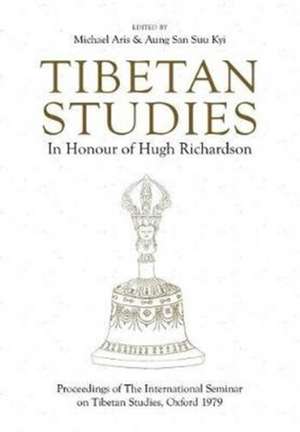 Tibetan Studies in Honour of Hugh Richardson de Michael Aris