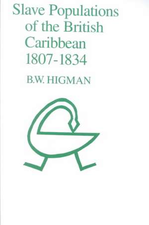 Slave Populations of the British Caribbean 1807-1834 de B. W. Higman