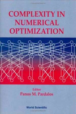 Complexity in Numerical Optimization de Panos M Pardalos