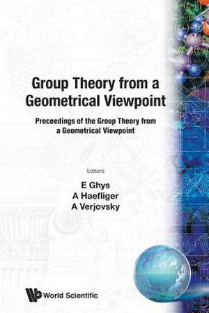 GROUP THEORY FR A GEOMETRICAL VIEWPOINT de Verjovski Haefliger Verjovski E Ghys