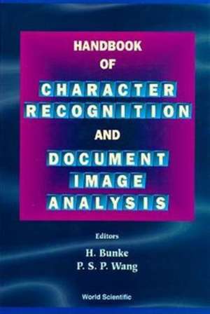 Handbook of Character Recognition and Do de Horst Bunke