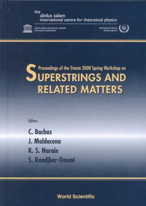 Superstrings & Related Matters, Procs of the Trieste 2000 Spring Workshop de C. Bachas