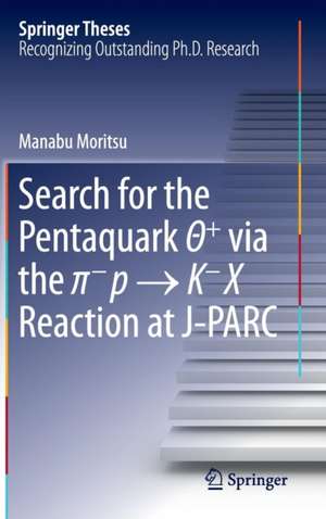 Search for the Pentaquark Θ+ via the π−p → K−X Reaction at J-PARC de Manabu Moritsu