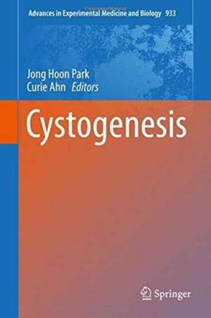 Cystogenesis de Jong Hoon Park