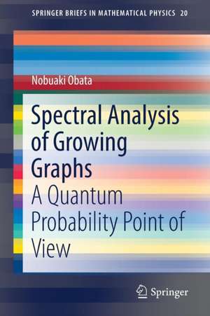 Spectral Analysis of Growing Graphs: A Quantum Probability Point of View de Nobuaki Obata