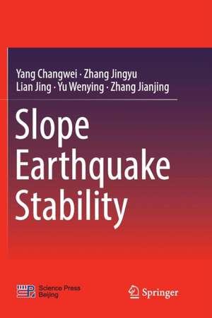 Slope Earthquake Stability de Yang Changwei