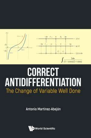 CORRECT ANTIDIFFERENTIATION de Antonio Martinez-Abejon