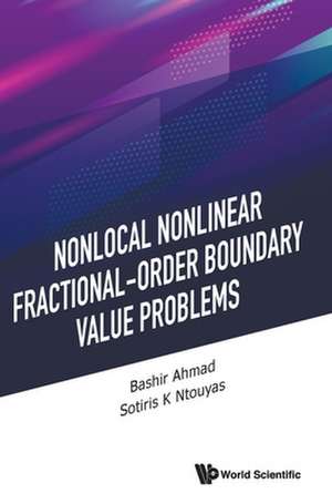 NONLOCAL NONLINEAR FRACTIONAL-ORDER BOUNDARY VALUE PROBLEMS de Bashir Ahmad & Sotiris K Ntouyas