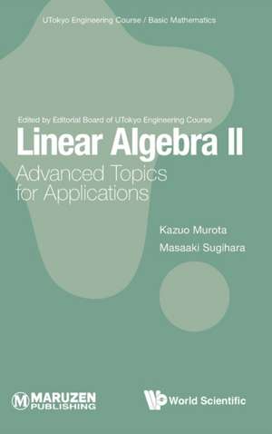 LINEAR ALGEBRA II de Kazuo Murota & Masaaki Sugihara