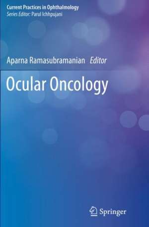 Ocular Oncology de Aparna Ramasubramanian