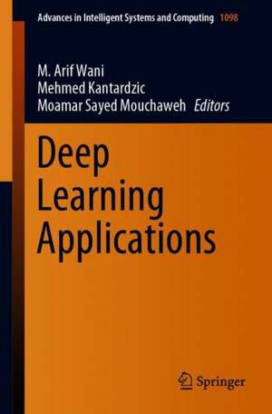 Deep Learning Applications de M. Arif Wani