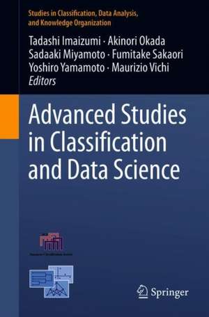 Advanced Studies in Classification and Data Science de Tadashi Imaizumi