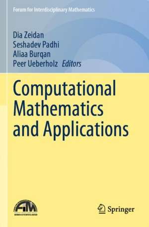 Computational Mathematics and Applications de Dia Zeidan