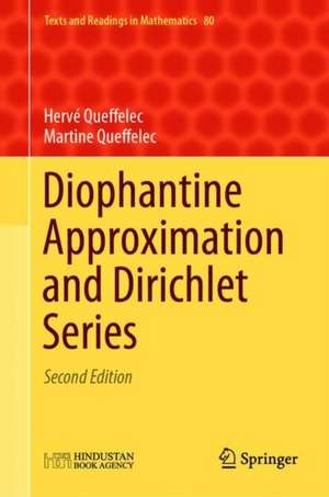 Diophantine Approximation and Dirichlet Series de Hervé Queffélec