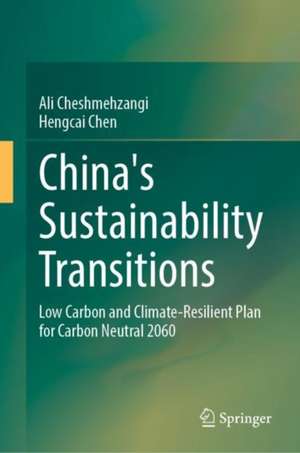 China's Sustainability Transitions: Low Carbon and Climate-Resilient Plan for Carbon Neutral 2060 de Ali Cheshmehzangi