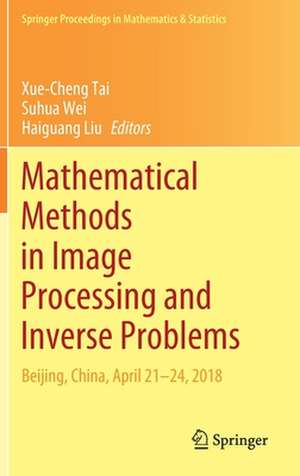 Mathematical Methods in Image Processing and Inverse Problems: IPIP 2018, Beijing, China, April 21–24 de Xue-Cheng Tai
