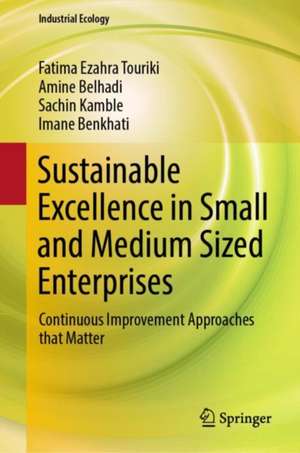 Sustainable Excellence in Small and Medium Sized Enterprises: Continuous Improvement Approaches that Matter de Fatima Ezahra Touriki