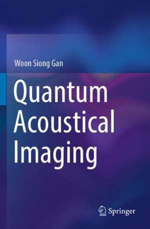 Quantum Acoustical Imaging de Woon Siong Gan