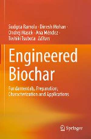 Engineered Biochar: Fundamentals, Preparation, Characterization and Applications de Sudipta Ramola