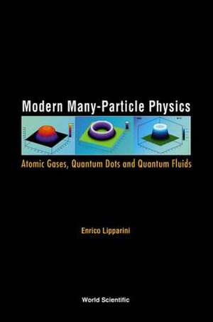 Modern Many-Particle Physics: Atomic Gases, Quantum Dots and Quantum Fluids de Enrico Lipparini