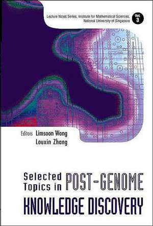 Selected Topics in Post-Genome Knowledge de Limsoon Wong