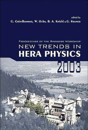 New Trends in Hera Physics 2003 - Proceedings of the Ringberg Workshop de G. Grindhammer