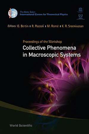 Collective Phenomena in Macroscopic Systems: Proceedings of the Conference de G. Bertin