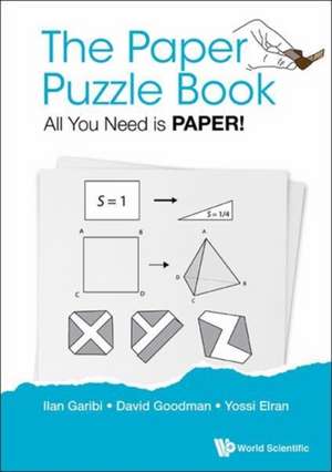 PAPER PUZZLE BOOK, THE de David Goodman Yossi Elran Ilan Garibi