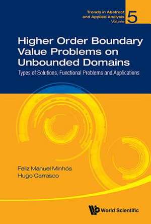 HIGHER ORDER BOUNDARY VALUE PROBLEMS ON UNBOUNDED DOMAINS de Minhos Feliz Manuel Et Al