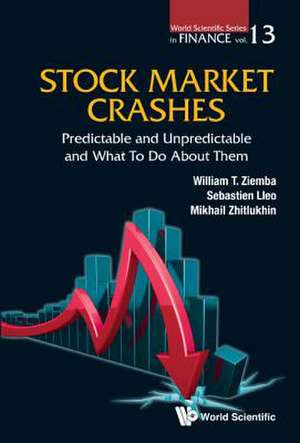 STOCK MARKET CRASHES de William T. Ziemba