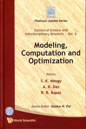 Modeling, Computation and Optimization: Proceedings of the DASFAA 2008 Workshops de RAVINDRA B BAPAT