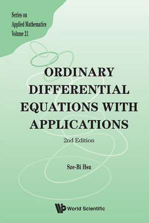 ORDINARY DIFF EQN APPLN (2ND ED) de Hsu Sze-Bi