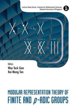 Modular Representation Theory of Finite and P-Adic Groups de Wee Teck Gan