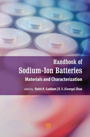 Handbook of Sodium-Ion Batteries: Materials and Characterization de George Zhao