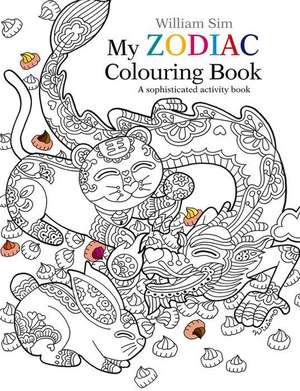 My Zodiac Colouring Book de William Sim