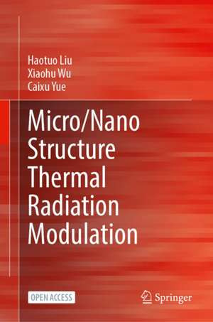 Micro/Nano Structure Thermal Radiation Modulation de Haotuo Liu